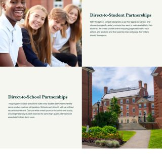 School Partnerships page - full